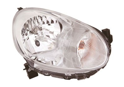 Koplamp rechts met knipperlicht h4 +elektrisch nissan micra iv (k13)  winparts