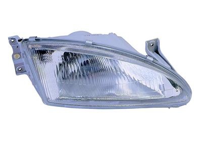 Koplamp rechts tot '98 h4 +elektrisch hyundai lantra ii (j-2)  winparts