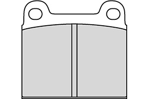Remblokken alfa v / volvo a(set links+rechts) bmw 02 cabriolet (e10)  winparts