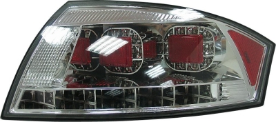 Foto van Achterlichten audi tt 99-06 led chrome audi tt roadster (8n9) via winparts