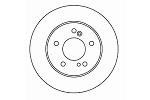 Remschijf mercedes-benz c-klasse (w202)  winparts