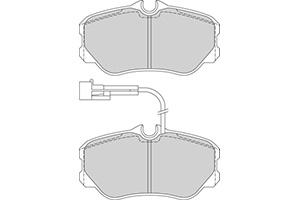 Remblokken alfa v (set links+rechts) alfa romeo 164 (164_)  winparts