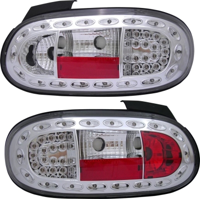 Achterlichten mazda mx-5 nb (miata) 4/98-6/05 led chrome mazda mx-5 ii (nb)  winparts