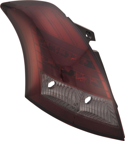 Achterlichten suzuki swift 10- led red / smoke suzuki swift iv (fz, nz)  winparts