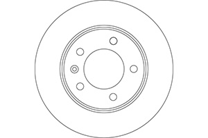 Remschijf renault master ii bestelwagen (fd)  winparts