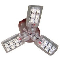Starled rood bay15d - 3 leaves/24smd universeel  winparts