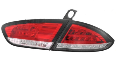 Foto van Set full led achterlichten seat leon 1p facelift 2009-2012 - rood/helder seat leon (1p1) via winparts