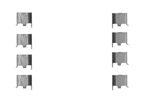 Accessoireset, schijfremblok toyota celica coupé (st16_, at16_)  winparts