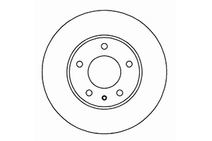 Foto van Remschijf mazda xedos 9 (ta) via winparts