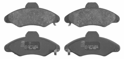 Set remblokken ford fiesta iii (gfj)  winparts