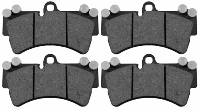 Set remblokken volkswagen touareg (7la, 7l6, 7l7)  winparts