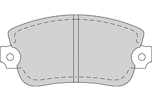 Remblokken lancia v (set links+rechts) lancia beta coupé (828_)  winparts