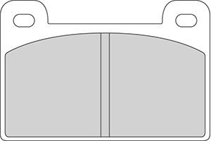 Remblokken wartburg v (set links+rechts) skoda rapid (120g, 130g, 135g)  winparts