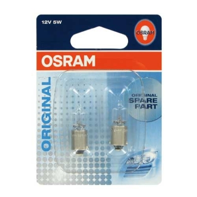 Osram original 12v halogeen 5w ba9s universeel  winparts