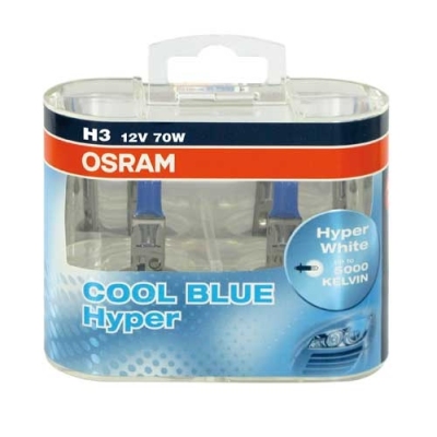 Foto van Osram off road cool blue hyper 12v h3 universeel via winparts