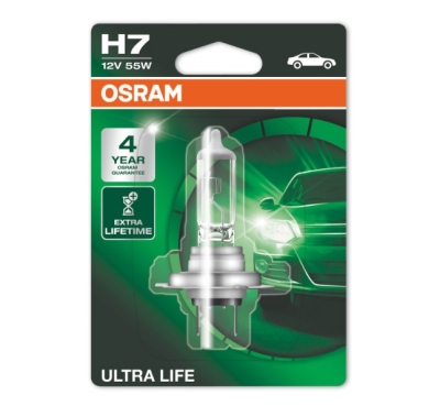 Foto van Osram ultra life 12v h7 55w universeel via winparts