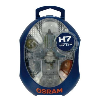 Osram reservelampenset 12v h7 universeel  winparts