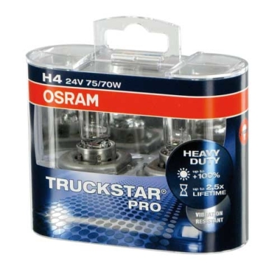 Osram truckstar pro 24v h4 75/70w universeel  winparts