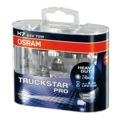Osram truckstar pro 24v h7 70w universeel  winparts