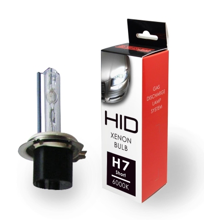 Hid-xenon lamp h7 short 6000k, 1 stuk universeel  winparts