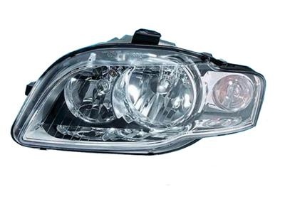 Dubbele koplamp voor l. 07+ h7+h7 audi a4 (8ec, b7)  winparts