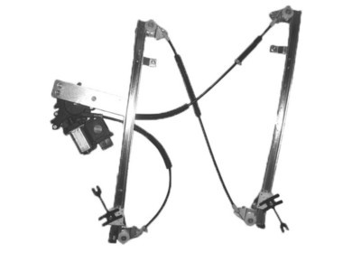 Foto van Raammechanisme rechts voor elektrisch inclusief motor 4-deurs met comfort citroen xsara picasso (n68) via winparts