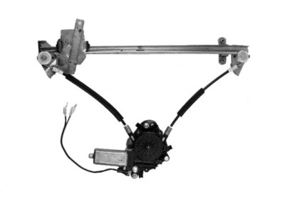 Foto van Raammechanisme rechts voor elektrisch inclusief motor 4-deurs zonder comfort hyundai lantra ii (j-2) via winparts