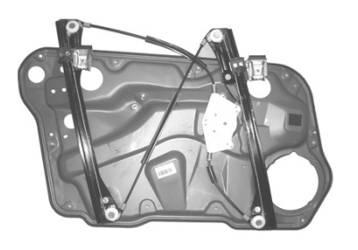Raammechanisme rechts voor elektrisch zonder motor 4-deurs met paneel niet voor cabrio volkswagen golf iv (1j1)  winparts