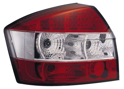 Foto van Achterlichten audi a4 sedan 01- led red / clear audi a4 avant (8e5, b6) via winparts