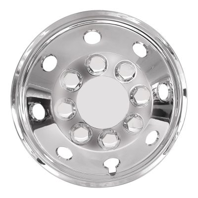 4-delige wieldoppenset 15 inch chrome (extra bol) universeel  winparts