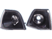 Set frontknipperlichten bmw 3-serie e36 sedan/compact/touring - zwart bmw 3 (e36)  winparts