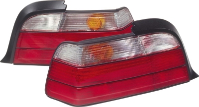 Set achterlichten bmw 3-serie e36 sedan 1991-1998 - rood/helder bmw 3 (e36)  winparts