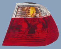 Set achterlichten bmw 3-serie e46 coupe 1999-2003 - rood/helder bmw 3 coupé (e46)  winparts
