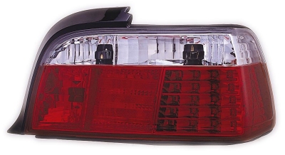 Set led achterlichten bmw 3-serie e36 coupe 1991-1998 - rood/helder bmw 3 coupé (e36)  winparts