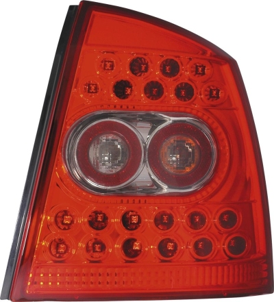 Foto van Achterlichten opel astra g 98-03 led red / clear opel astra g hatchback (f48_, f08_) via winparts