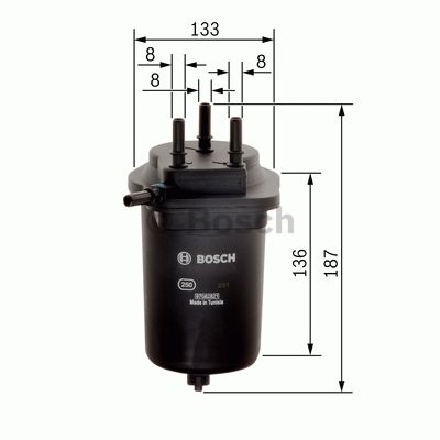 N2073 filtre diesel renault renault clio ii (bb0/1/2_, cb0/1/2_)  winparts