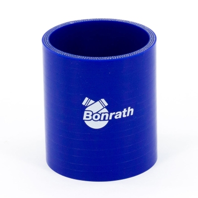 Bonrath siliconen slang recht - lengte:76mm - ø70mm universeel  winparts