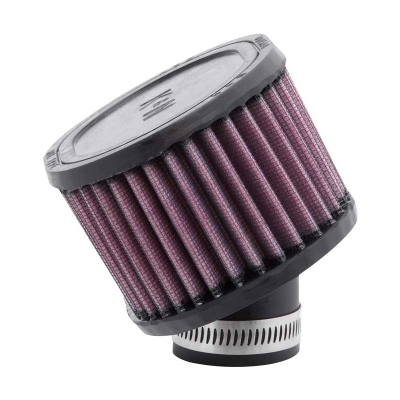 K&n universeel ovaal filter 38mm aansluiting, 30 graden flens, 102mm hoogte (r-0640) universeel  winparts