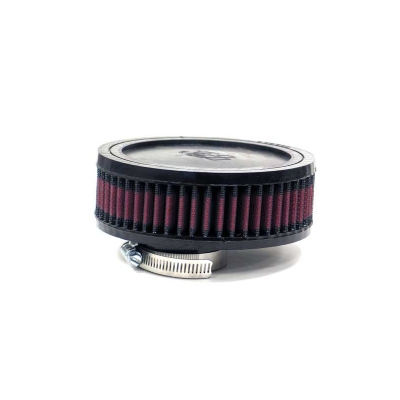 Foto van K&n universeel cilindrisch filter 52mm offset aansluiting, 152mm, 51mm hoogte (ra-0450) universeel via winparts