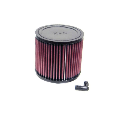K&n universeel cilindrisch filter 52mm aansluiting, 140mm uitwendig, 127mm hoogte (ra-0580) universeel  winparts