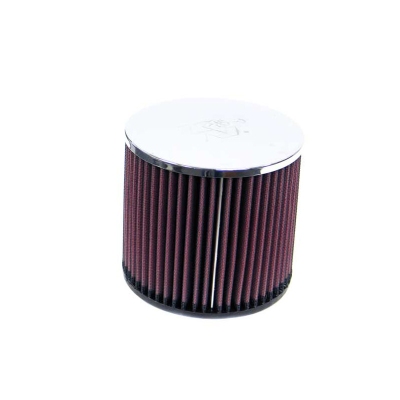 K&n universeel cilindrisch filter 52mm aansluiting, 140mm uitwendig, 127mm hoogte (ra-058v) universeel  winparts