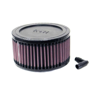 K&n universeel cilindrisch filter 65mm aansluiting, 140mm uitwendig, 76mm hoogte (ra-0630) universeel  winparts