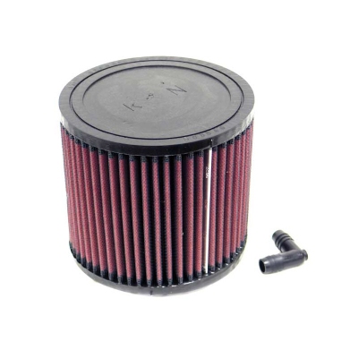 K&n universeel cilindrisch filter 65mm aansluiting, 140mm uitwendig, 127mm hoogte (ra-0650) universeel  winparts