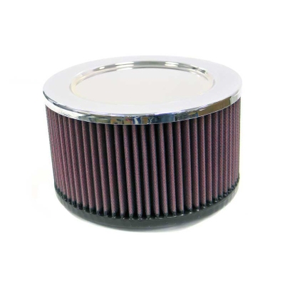 K&n universeel cilindrisch filter 78mm aansluiting, 178mm uitwendig, 76mm hoogte (ra-095v) universeel  winparts