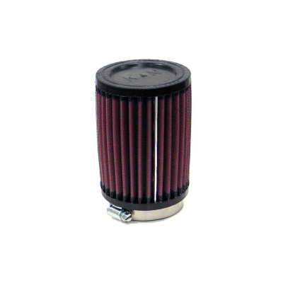 Foto van K&n universeel cilindrisch filter 64mm aansluiting, 5 graden hoek, 89mm uitwendig, 127mm hoogte (rb- universeel via winparts