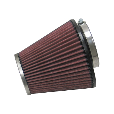 Foto van K&n universeel cilindrisch filter 83mm aansluiting, 147mm b uitwendig, 89mm t uitwendig, 160mm hoogt universeel via winparts