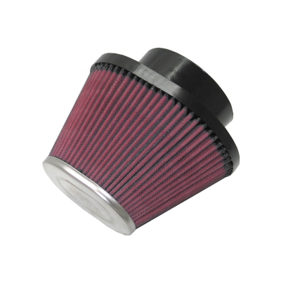 K&n universeel ovaal/conisch filter 100mm aansluiting, 176mm x 133mm bodem, 114mm x 83mm top, 125mm universeel  winparts