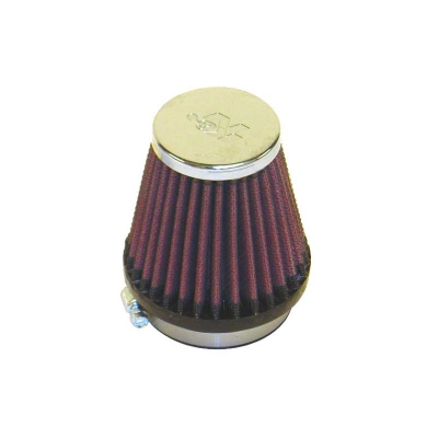 Foto van K&n universeel conisch filter 54mm aansluiting, 76mm bodem, 51mm top, 76mm hoogte (rc-2330) universeel via winparts