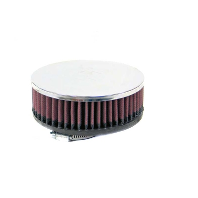Foto van K&n universeel cilindrisch filter 51mm offset aansluiting, 130mm uitwendig, 51mm hoogte (rc-2400) universeel via winparts
