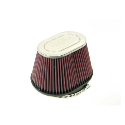 K&n universeel filter ovaal/conisch 152mm aansluiting, 210mm x 159mm bodem, 159mm x 102mm top, 127mm universeel  winparts